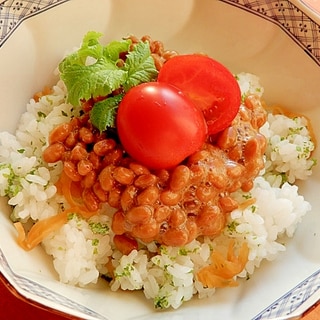 和の朝ご飯が５分！？＋味噌漬け❤納豆ご飯♪